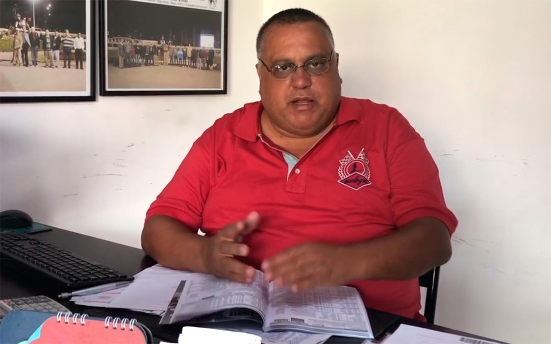 Entrevista com o treinador Mário André Entrevista com o treinador Mário André